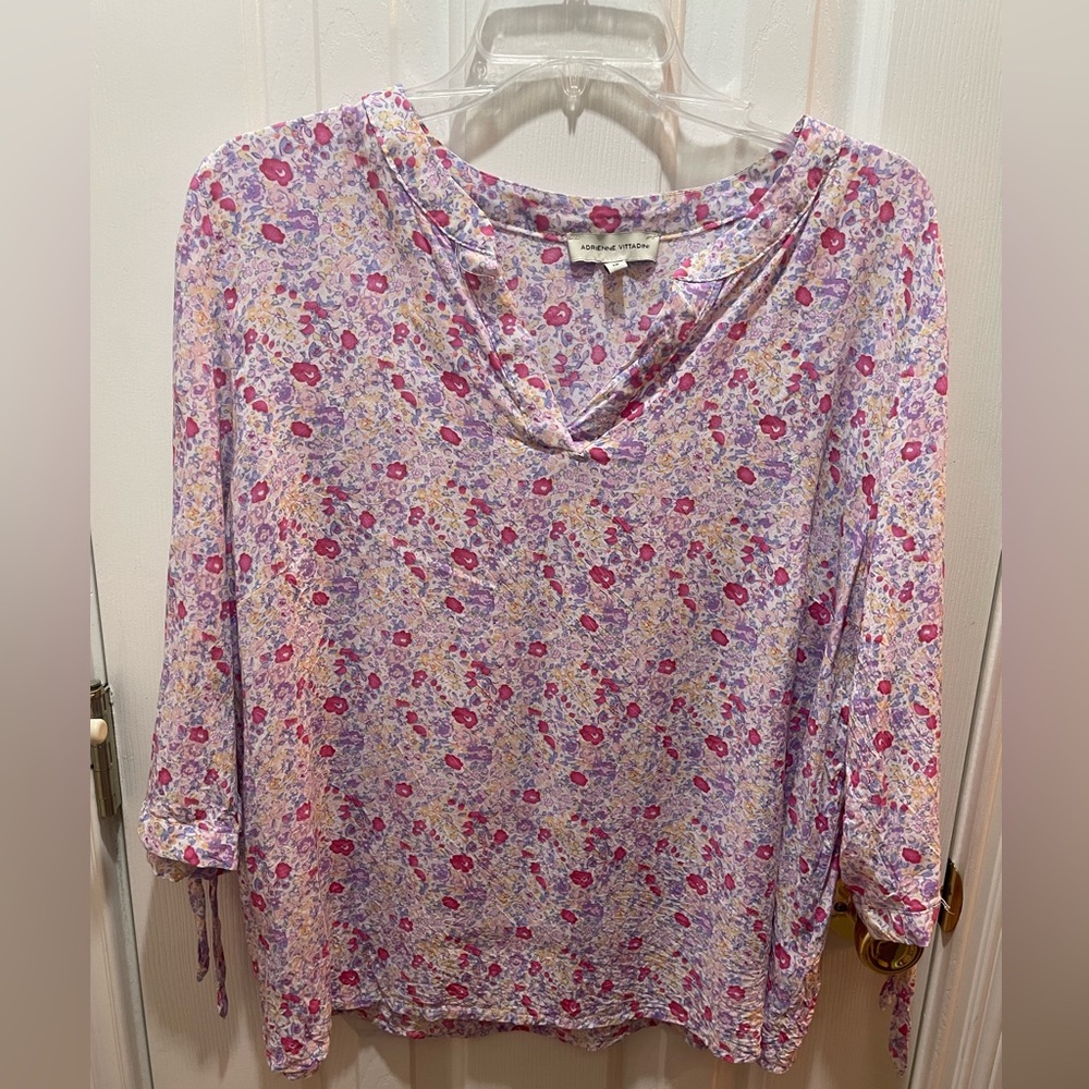 Plus size 1x floral blouse